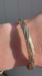 vintage twist bangle