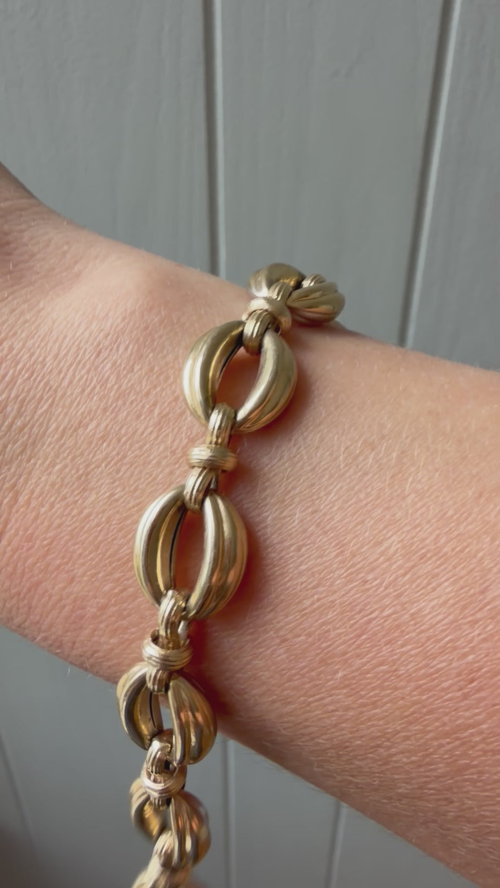 reversible yellow or two tone bracelet