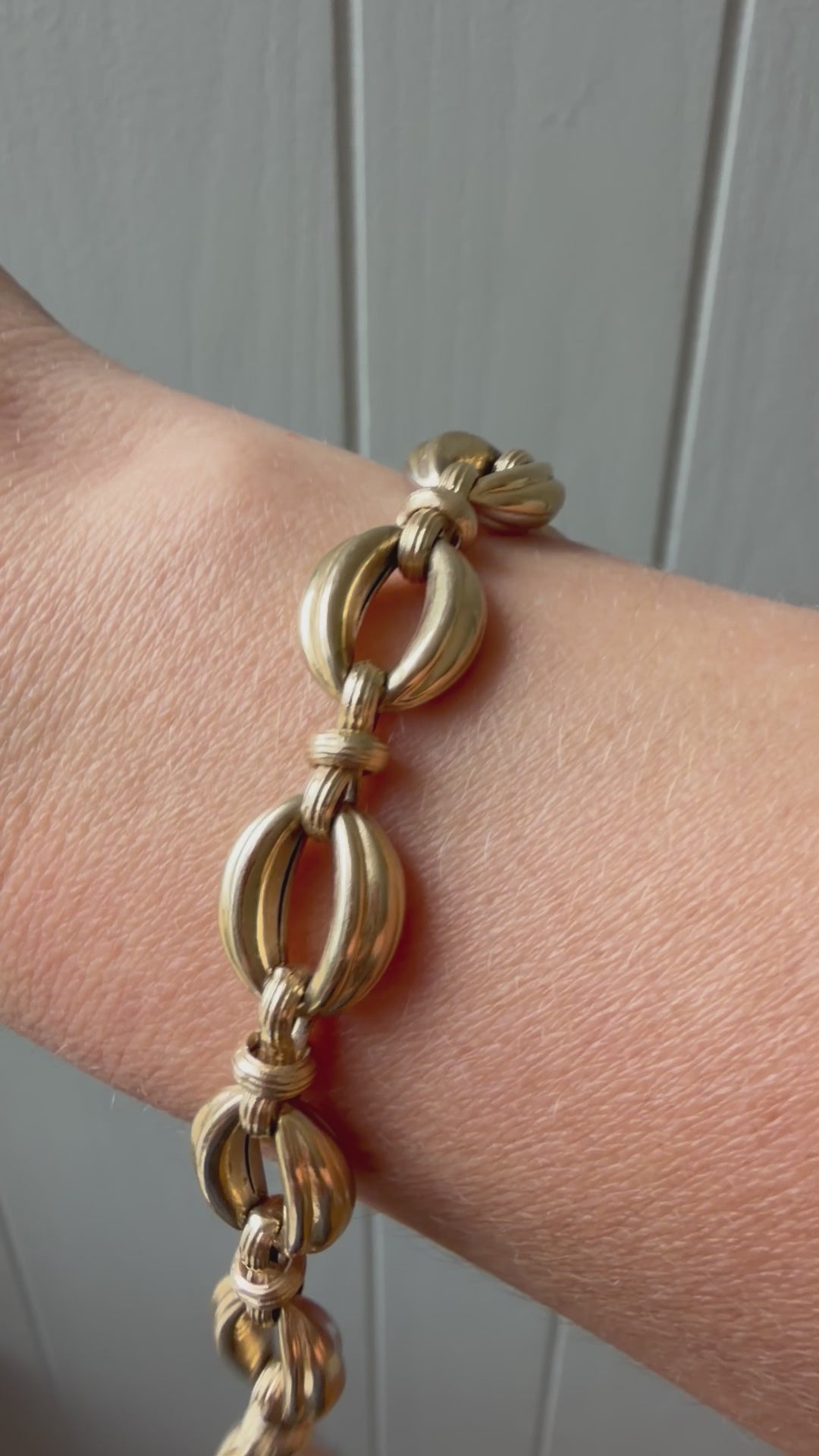 reversible yellow or two tone bracelet