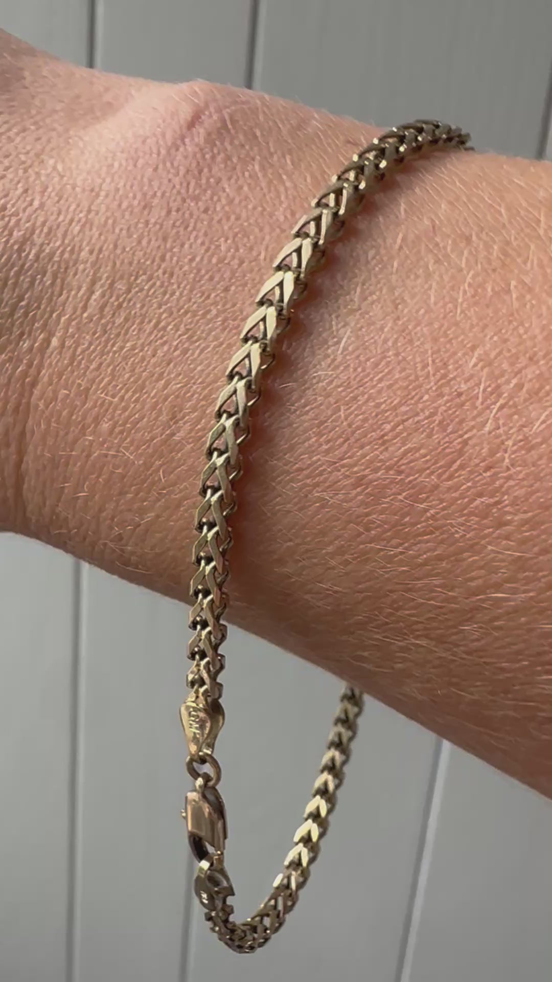Franco link bracelet