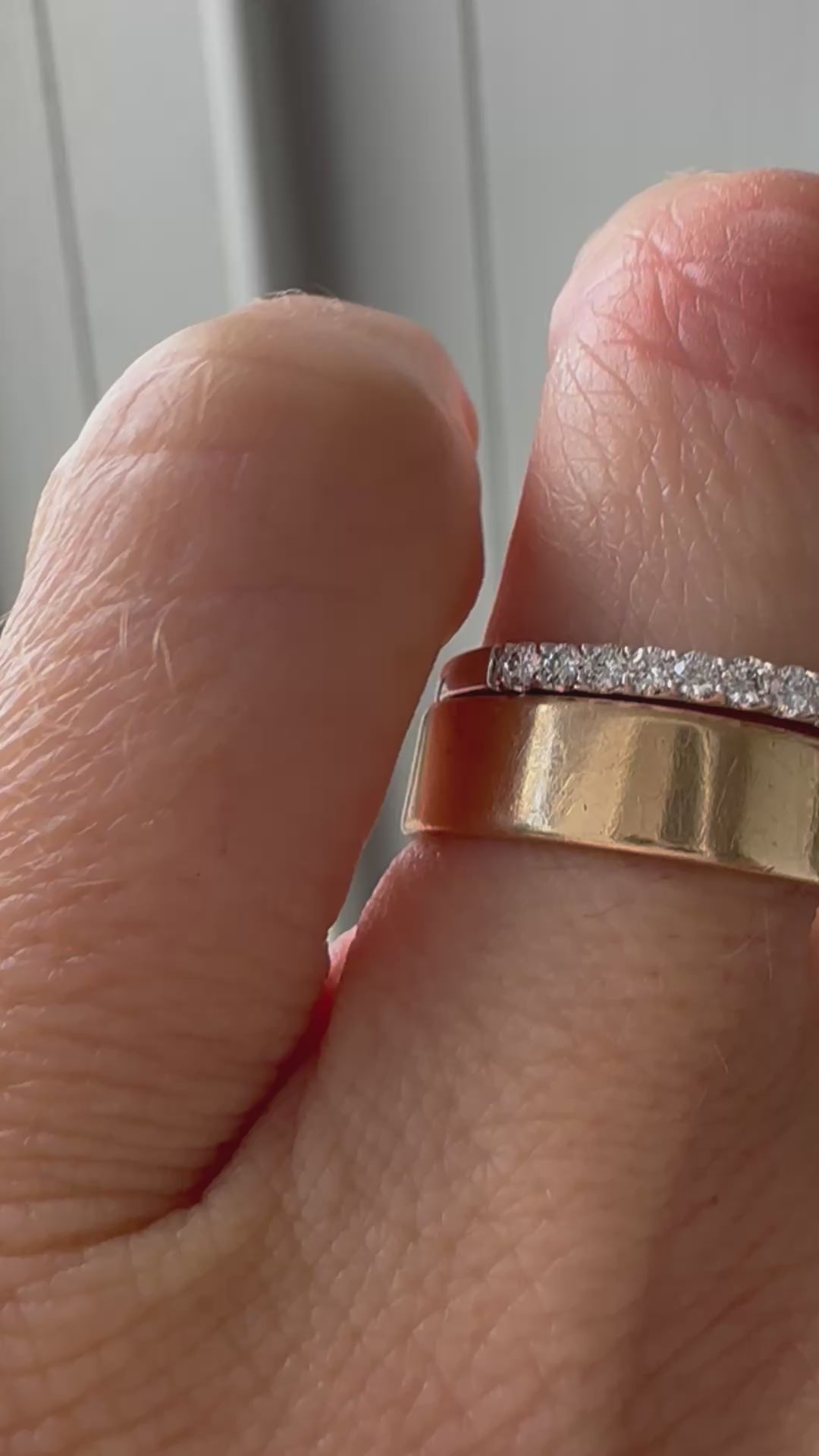 gorgeous new 1/2 eternity band