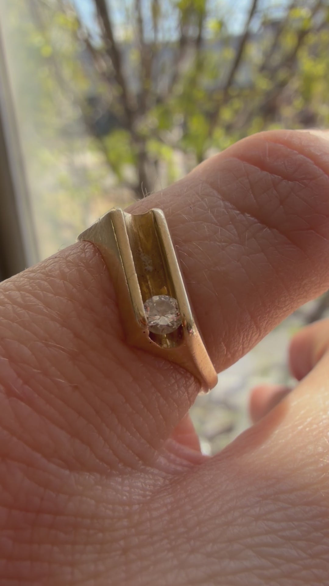 slider diamond ring