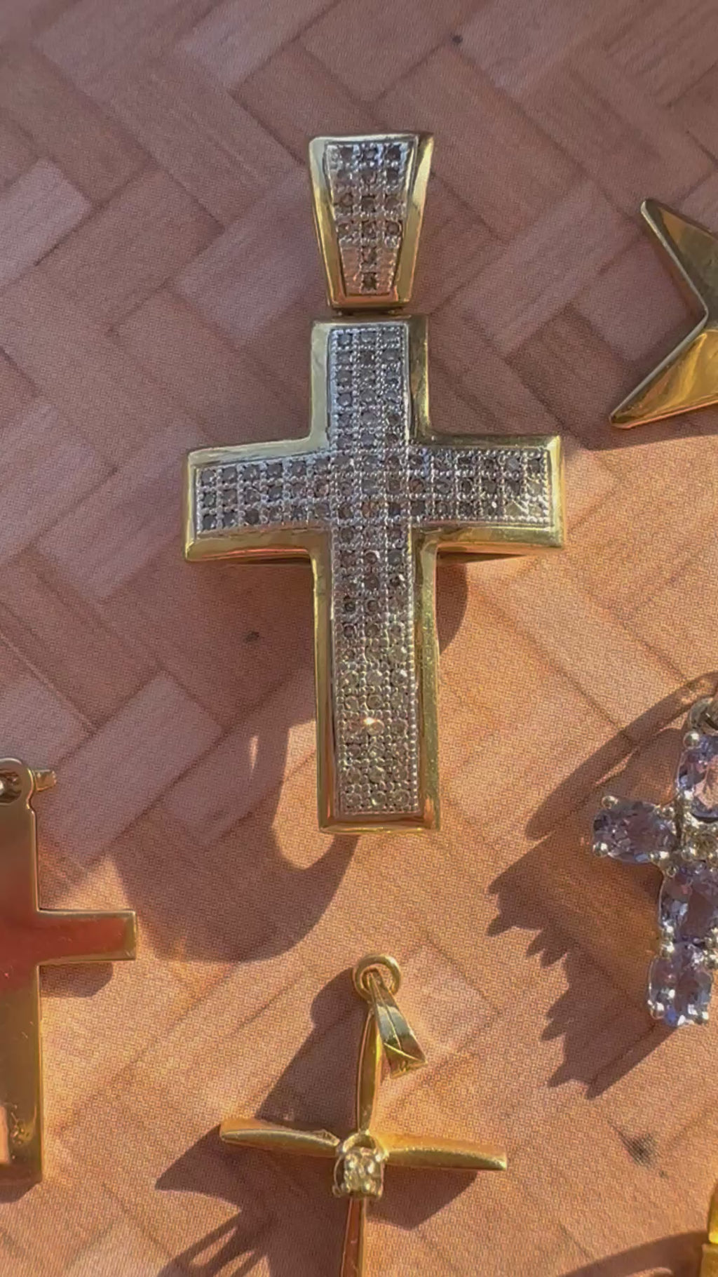 religious charms and pendants