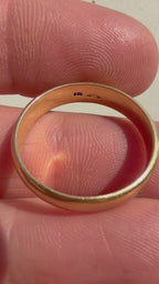 18k comfort fit cigar band