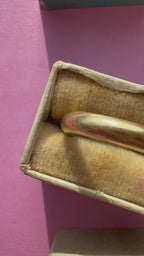18K yellow gold donut