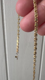 heart link bracelet
