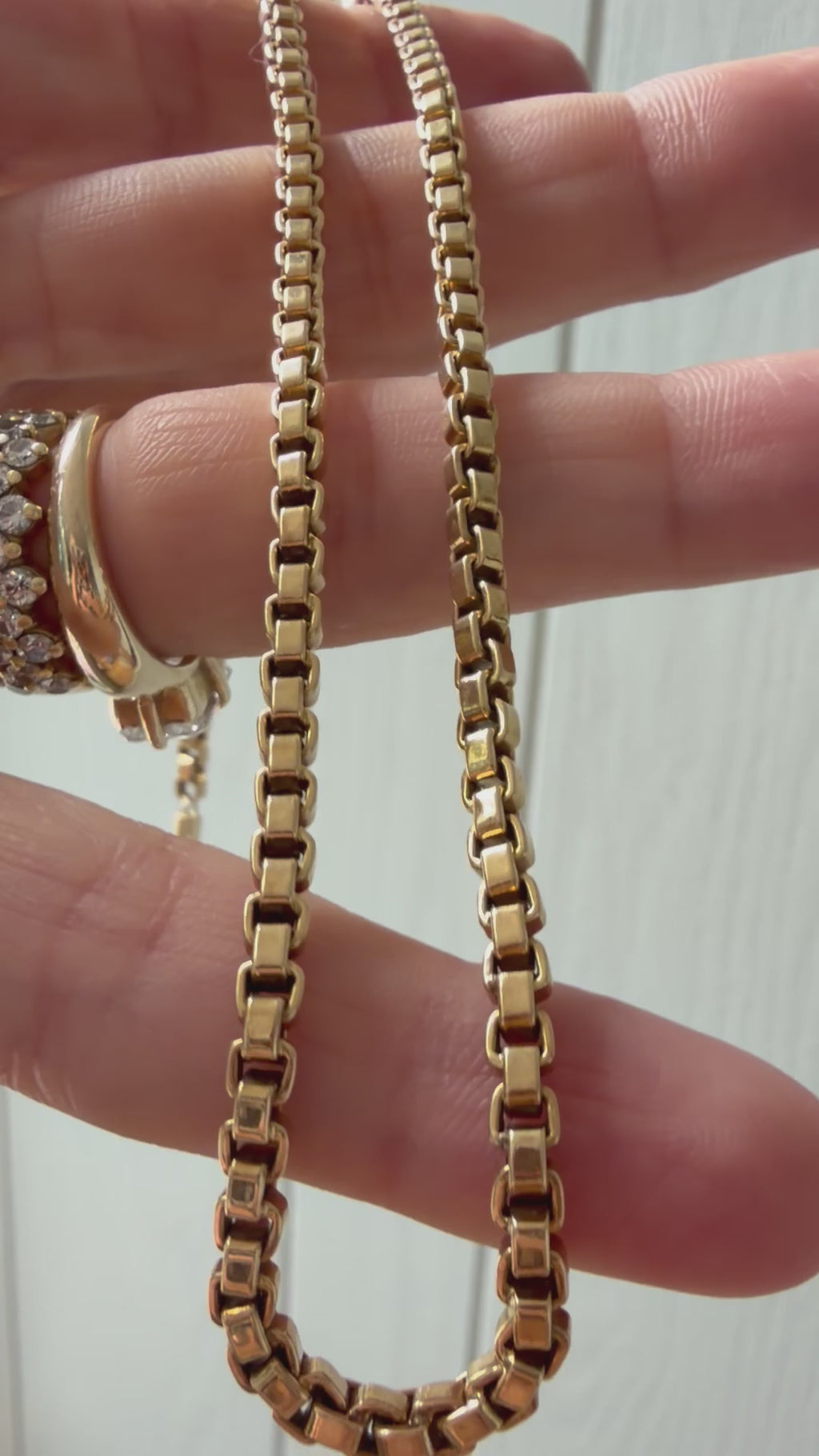 venetian 18" box chain
