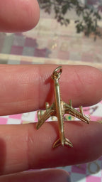 airplane charm