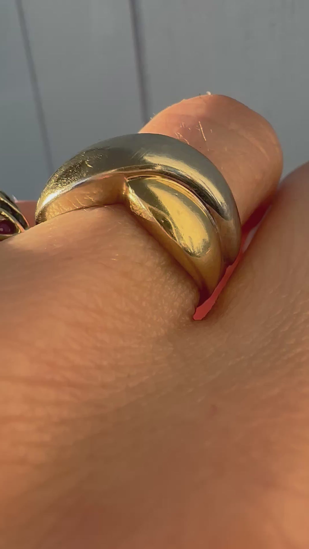 two tone x ring