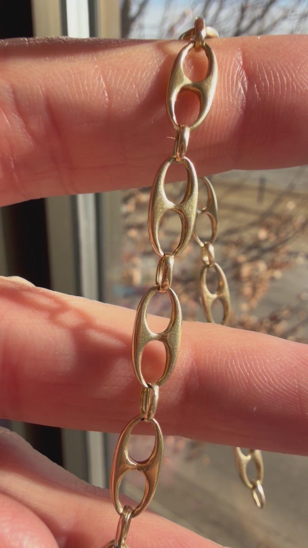 flat gucci link bracelet