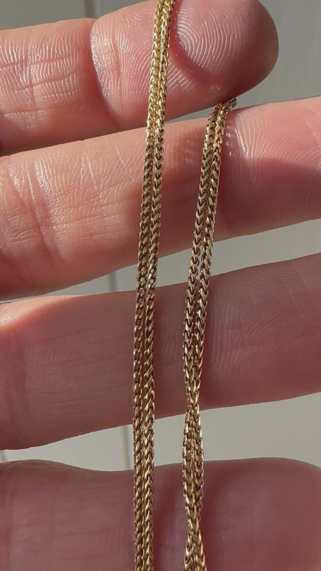 mini franco chain 19”