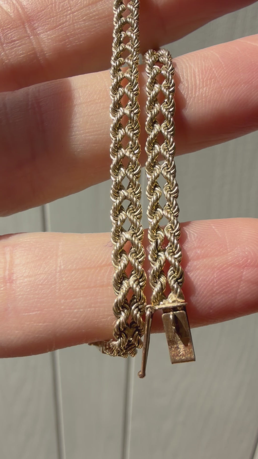 double rope bracelet