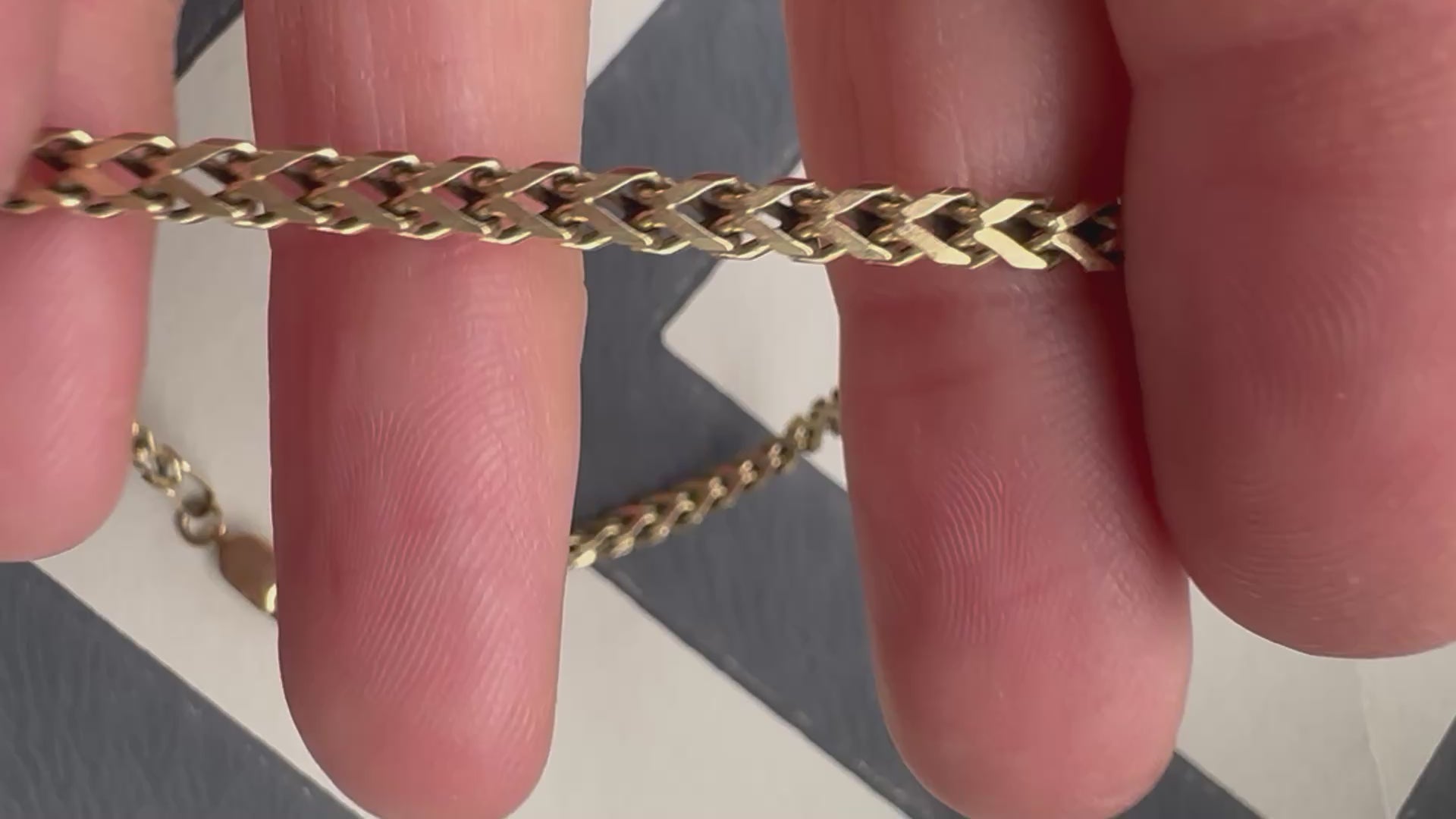 Franco link bracelet