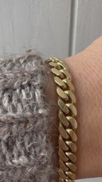 solid curb bracelet