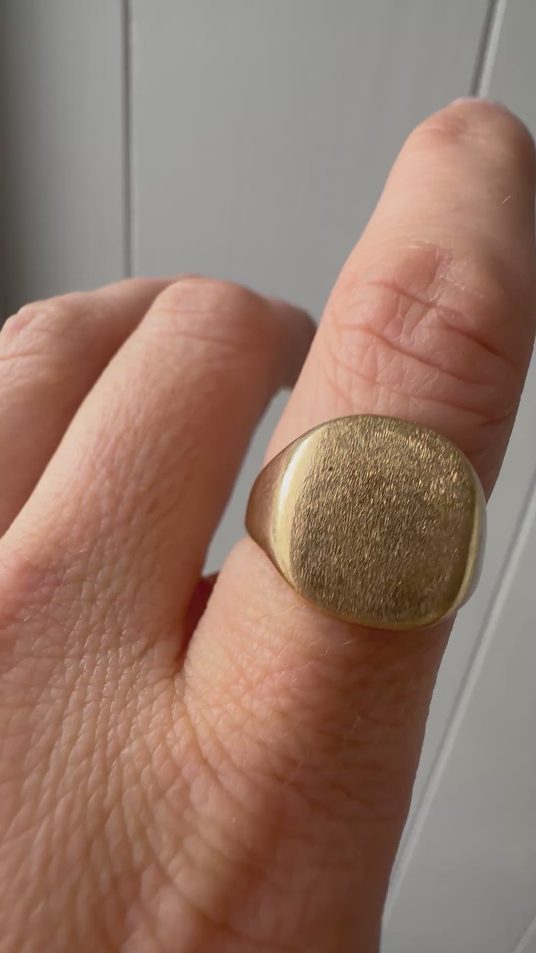 blank signet ring