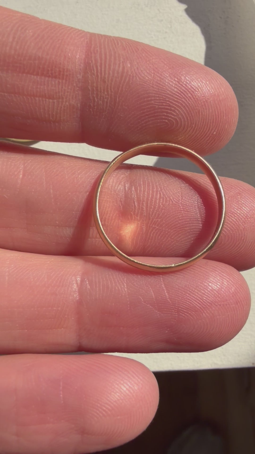 18k stacking band 2.7mm