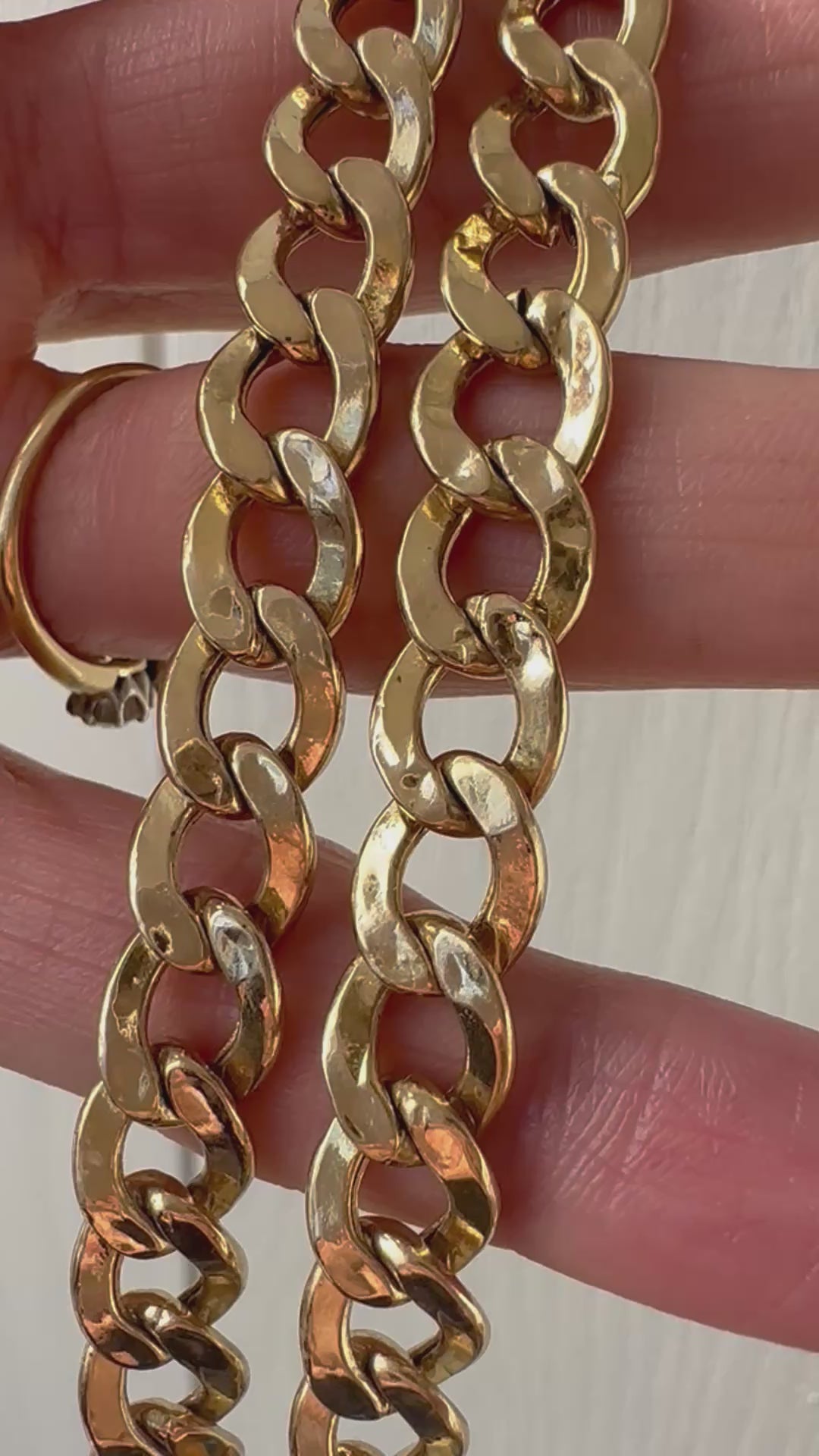 30” semi hollow curb link