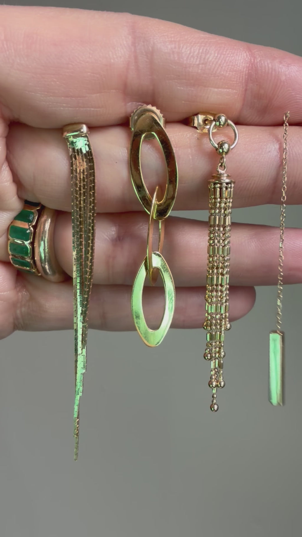 dangle earrings