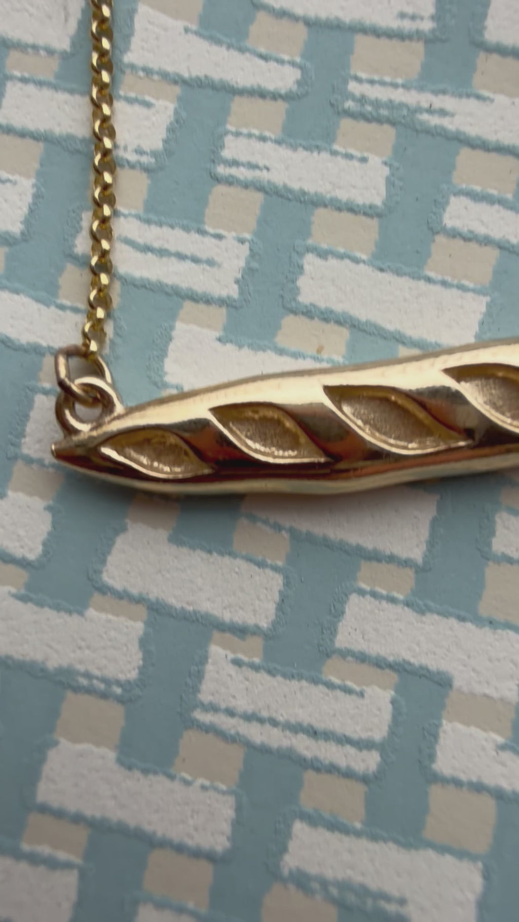 baguette necklace