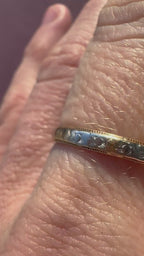 a collection of gold bands