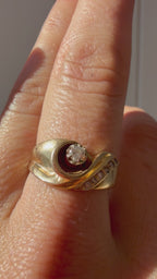 diamond swirl band