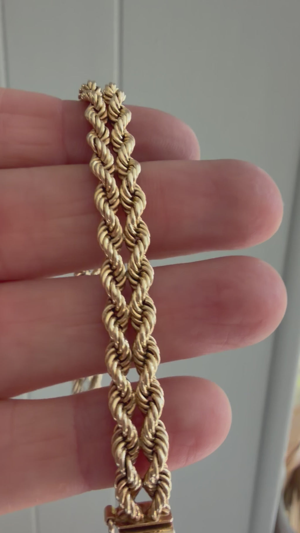 double rope bracelet