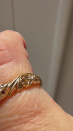 floral cut out band