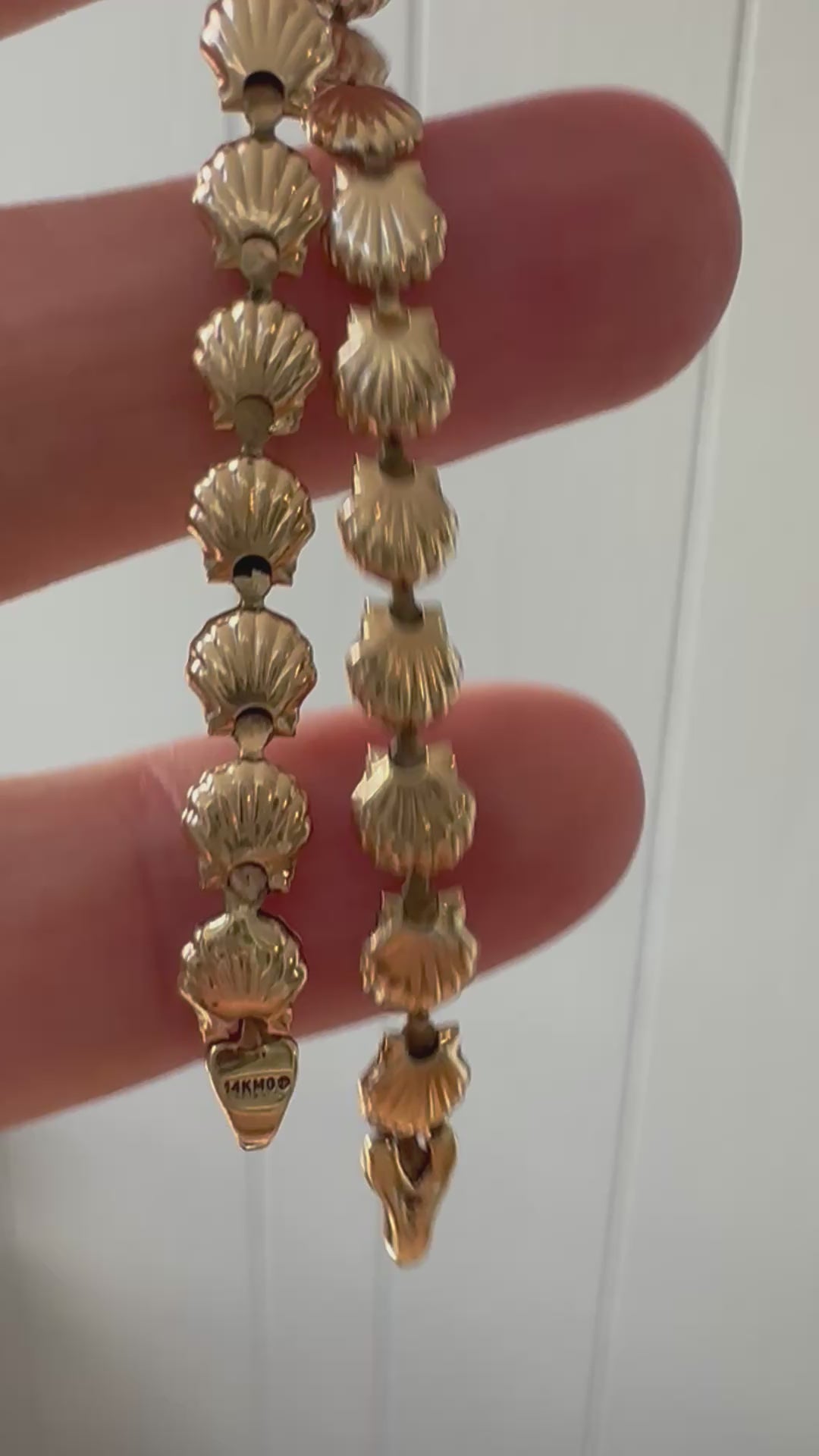baby seashells bracelet