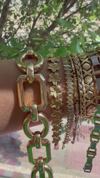 S link tennis bracelet
