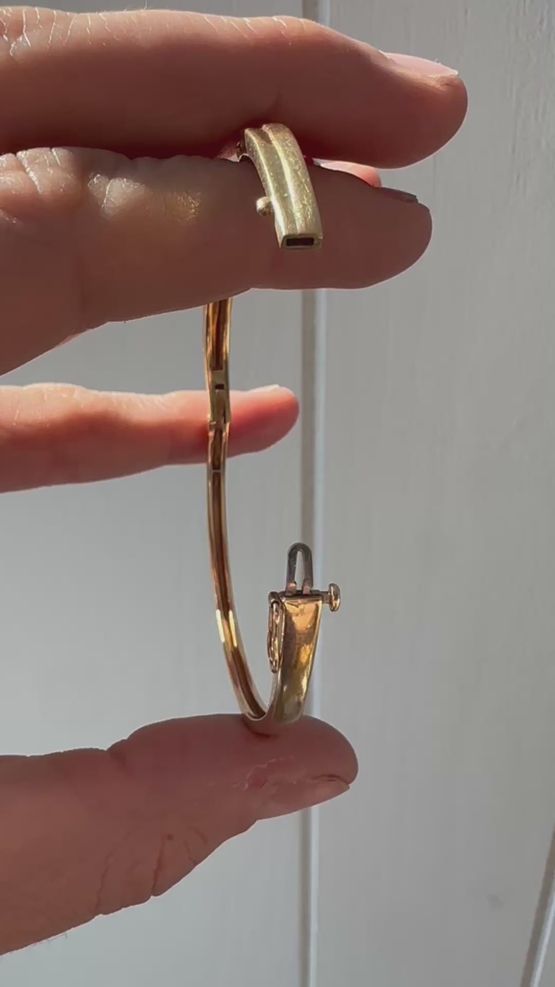 chevron shaped bangle