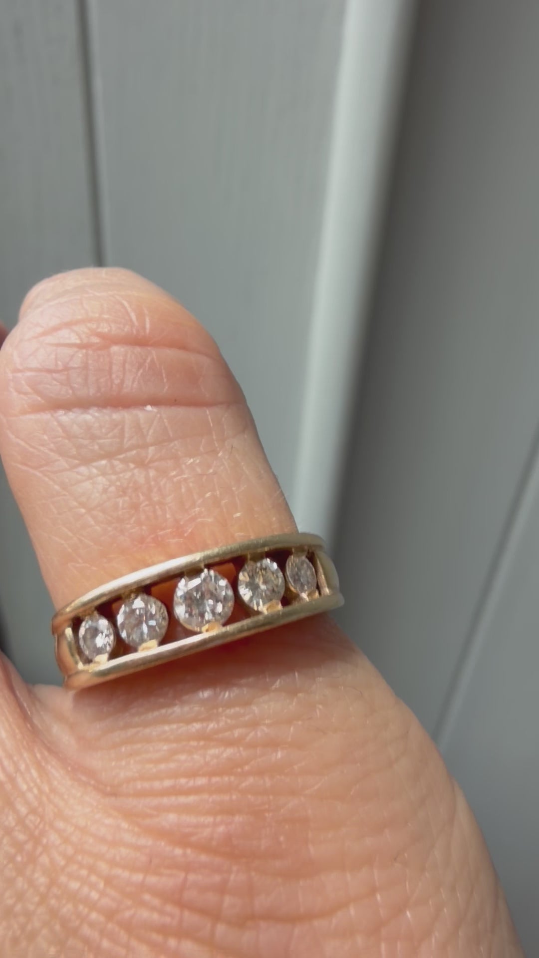 .48ctw chunky diamond band