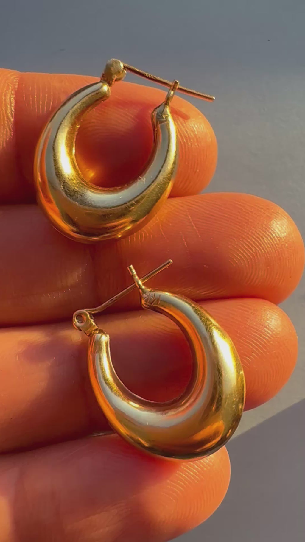 graduated scoop hoops