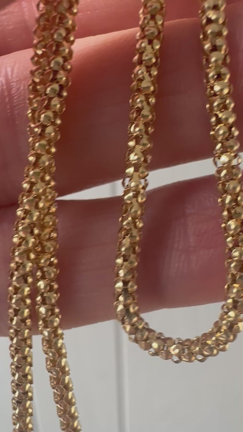 20” popcorn chain
