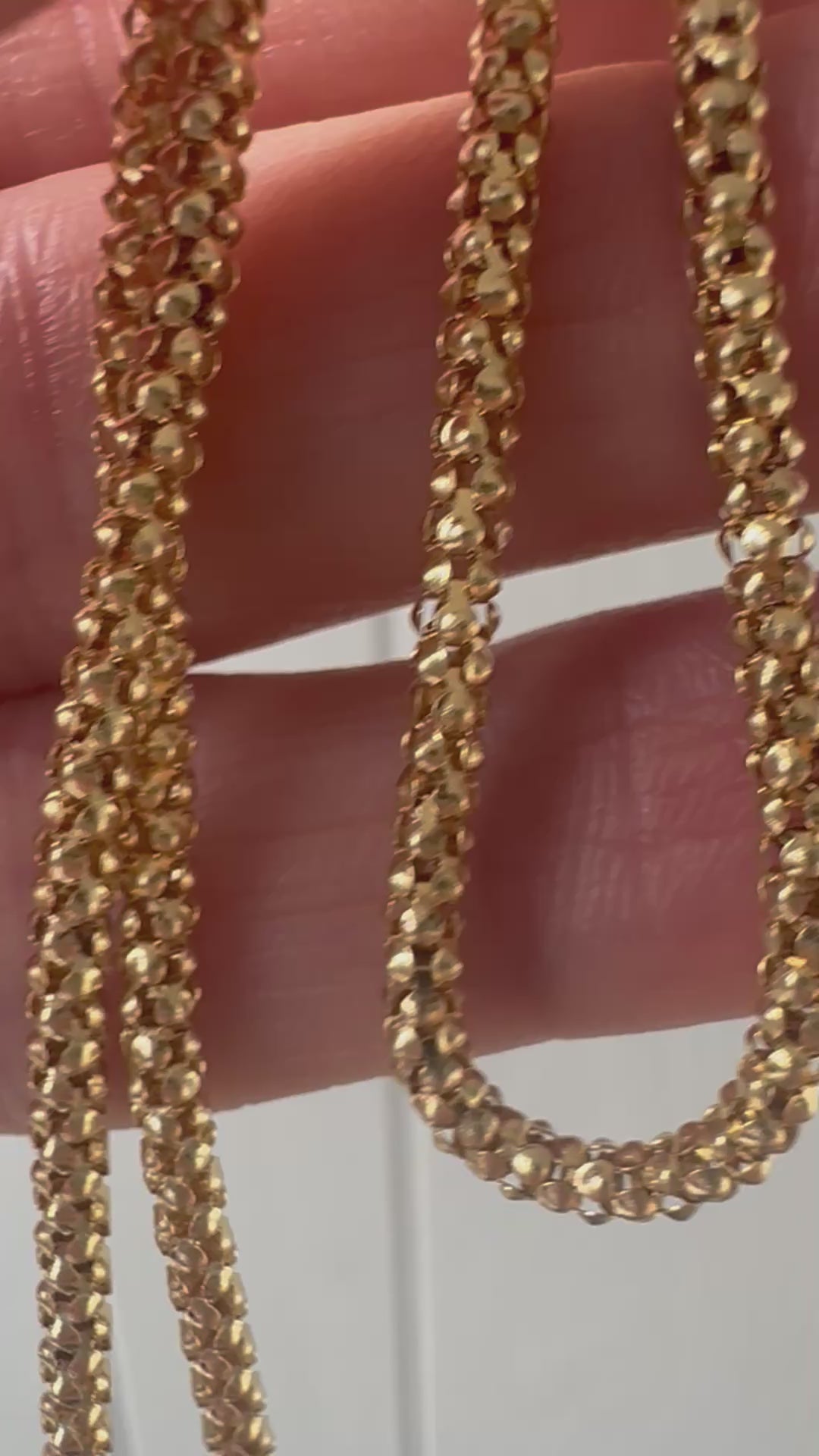 20” popcorn chain
